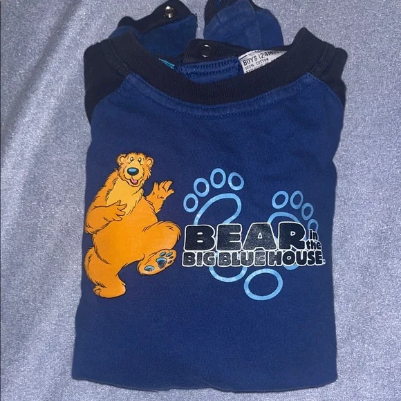 Vintage Bear in the Big Blue House Kids Onesie! Hard to find!! - Picture 7 of 7